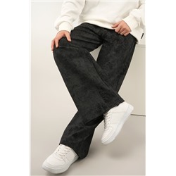 Брюки палаццо из футера для девочки Happyfox