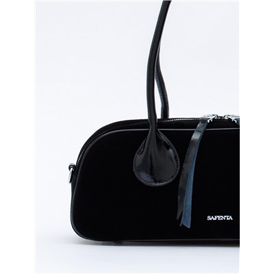 Сумка 91161MSS black Velina Fabbiana-Safenta