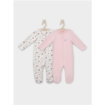 КОМБИНЕЗОН НАТЕЛЬНЫЙ ДЕТСКИЙ (2ШТ.) 14005-2