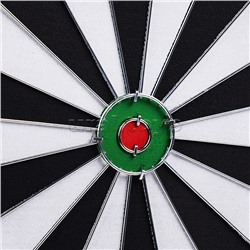 Дартс двусторонний с дротиками 17 "Точно в цель!" в пакете