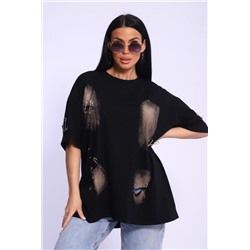 Футболка женская 64535 (Черный)