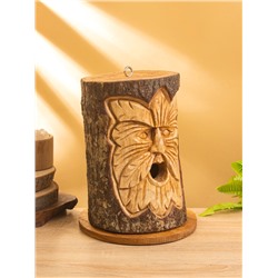 Скворечник подвесной «Старец» дерево Джампинис 20×20×27 см, дерево джампинис