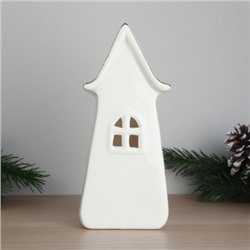 Фигурка Домик с подсветкой 15 см новогодний / YZ5549 /уп 48/LED