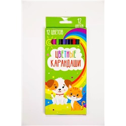 Карандаши цветные 12 цветов 60967 НАТАЛИ, 1128531
