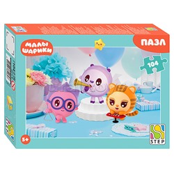 Пазлы 104 "Малышарики. Друзья" (Мармелад Медиа)