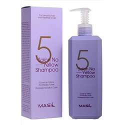 Masil Шампунь для нейтрализации желтизны волос / 5 Salon No Yellow Shampoo, 500 мл KRISTALLER, 1114475