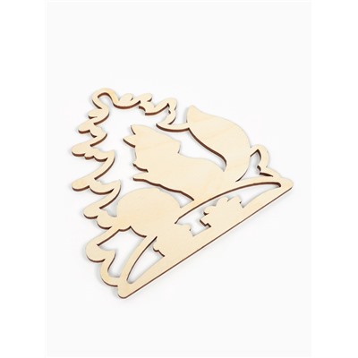 Роспись по дереву «Новый год! Ёлочка», набор для творчества