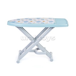 Набор игровой "Утюжок №3 с гладильной доской" (серо-голубой) (в сеточке)