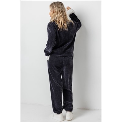 Блузка женская  4370В/12/Антрацитовый