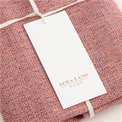 Наволочка декоративная SL Home «Пинелли», 43×43 см, розовая