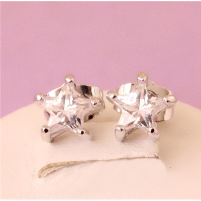 Серьги родий H01-8908