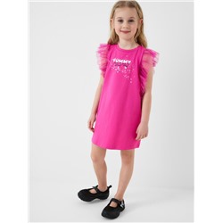 Платье трикотажное для девочек