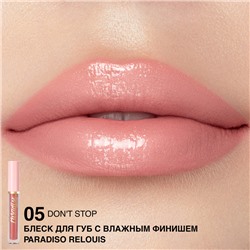 Блеск для губ с влажным финишем 05 Don’t Stop
