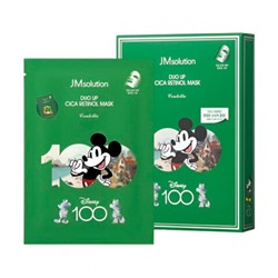 JMsolution Восстанавливающая маска-салфетка с центеллой и ретинолом Disney Duo Up Cica Retinol Centella