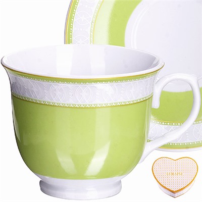 28612 Чайная пара 2 предмета 220мл LR (х18)