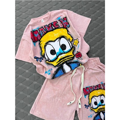 Костюм W113 розовый