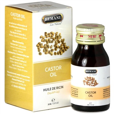 Hemani Castor Oil / Касторовое Масло 30 мл