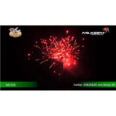 Фейерверк MC125 Afterparty (0,8", 1", 1,2" х 88)