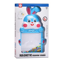 Доска для рисования "Зайчишка" в коробке (синий)