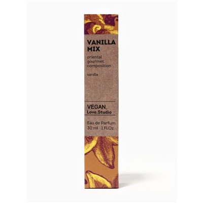 Парфюмерная вода женская Vegan Love Studio Vanilla Mix, 30 мл