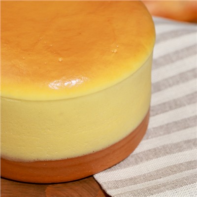 Муляж «Хлопковый чизкейк», классический, 10×10×6 см