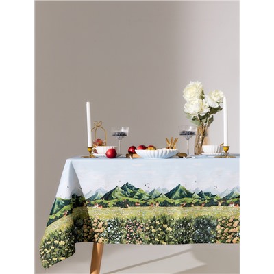 Скатерть Этель «Вдохновения» 180×146 см, 100 % хлопок, репс 210 г/м²