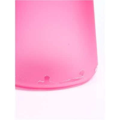 УЦЕНКА Бутылка для воды, 600 мл, с поильником, розовая