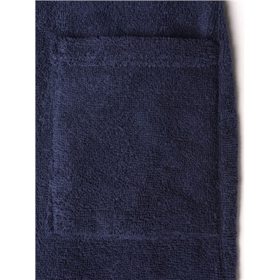 Халат махровый детский «Этель. Любимый сыночек», размер 32, синий