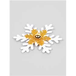 Новогодний декор «Снежинки», набор 6 шт.