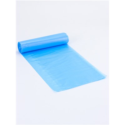 Мешки для мусора 120 л ПНД, 20 мкм, 10 шт. в рулоне, чёрные