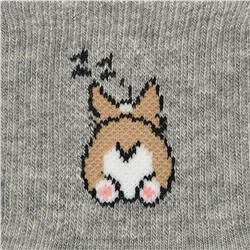 Omsa Носки OMSA kids   Calzino 21P73 с рисунком на резинке (Корги)