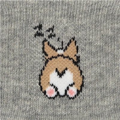 Omsa Носки OMSA kids   Calzino 21P73 с рисунком на резинке (Корги)