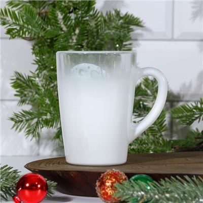 Кружка стеклянная новогодняя «С Новым годом», 300 мл