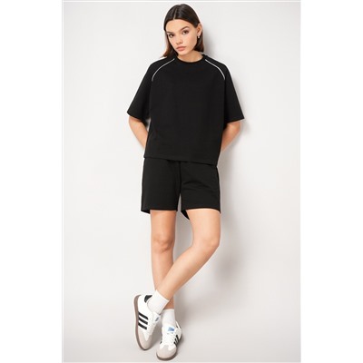 Женский костюм с шортами из футера двухнитки Happyfox