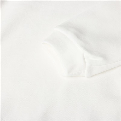 Лонгслив детский, рост 68 см, молочный