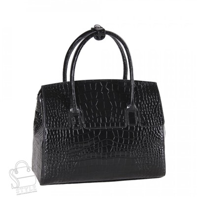 Сумка женская кожаная 6613VG black Vitelli Grassi