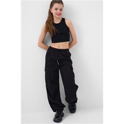 Брюки текстильные для девочек PLAYTODAY, 1240254