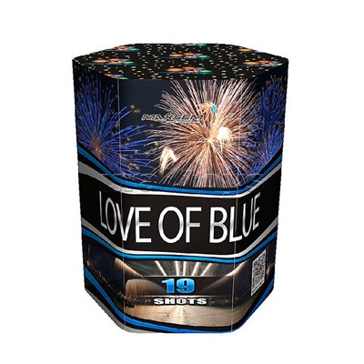Батарея салютов "Love Of Blue" (1,2" х 19 залп.) * в кор. 8 шт. Срок до 01.02.30