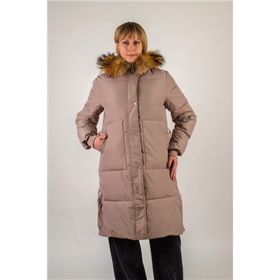 Парка с капюшоном натуральный мех арт. 623 НАТАЛИ, 1199649