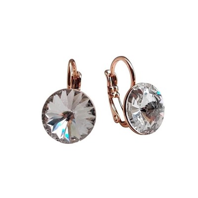 Серьги кристаллами Swarovski