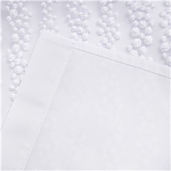 Рубашка комбинированная с вышивкой, Вне конкуренции (white snow)