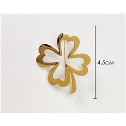 Брошь Клевер