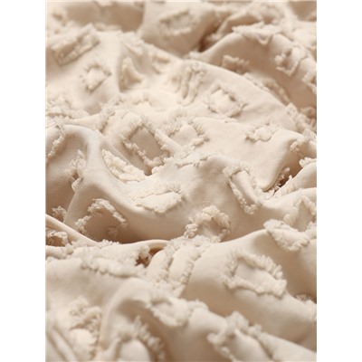 Покрывало 1.5-спальное LoveLife «Tufting: Квадрат», 150×220±5 см, микрофайбер, бежевое