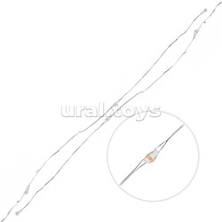 Электрогирлянда-занавес Роса, 3*3м, 300 ламп, USB, пульт, цветная