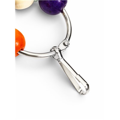 Игрушка для птиц «Кольцо», 13.5×5 см, с колокольчиками, цвет МИКС