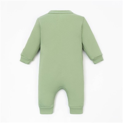 Комбинезон Крошка Я, BASIC LINE, рост 86-92 см, цвет зелёный