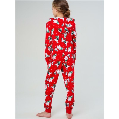 Пижама-комбинезон трикотажная унисекс для детей