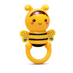 Набор погремушек "Ёжик и пчелёнок" в пакете