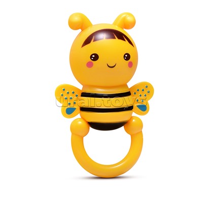 Набор погремушек "Ёжик и пчелёнок" в пакете