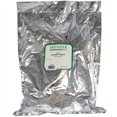 Frontier Natural Products, Цельные цветы лаванды, 453 г (16 унций)